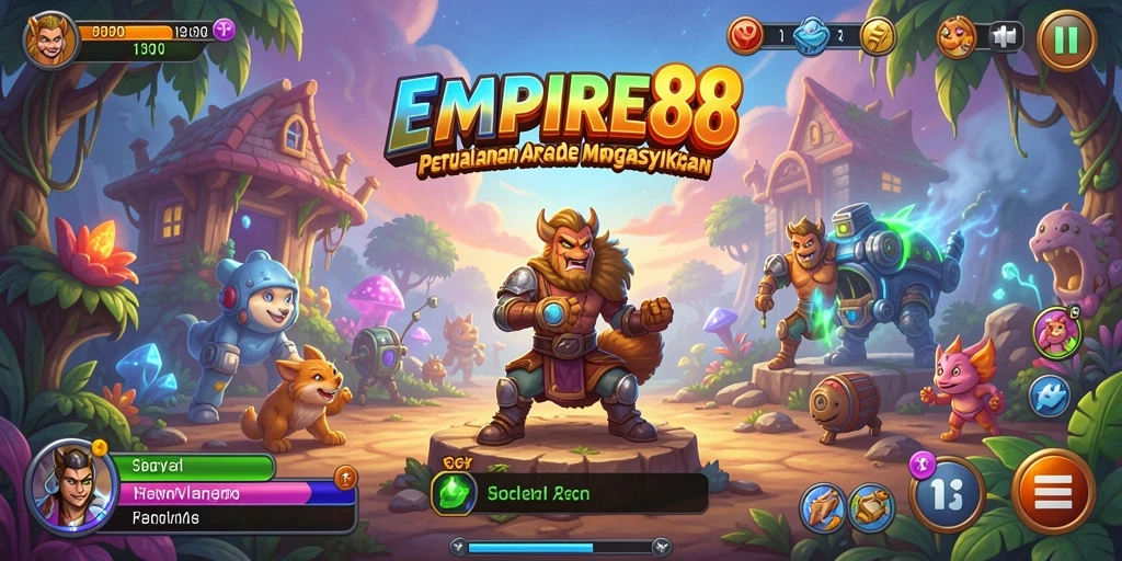 Tampilan gameplay seru dalam EMPIRE88 dengan kombinasi grafik menarik.