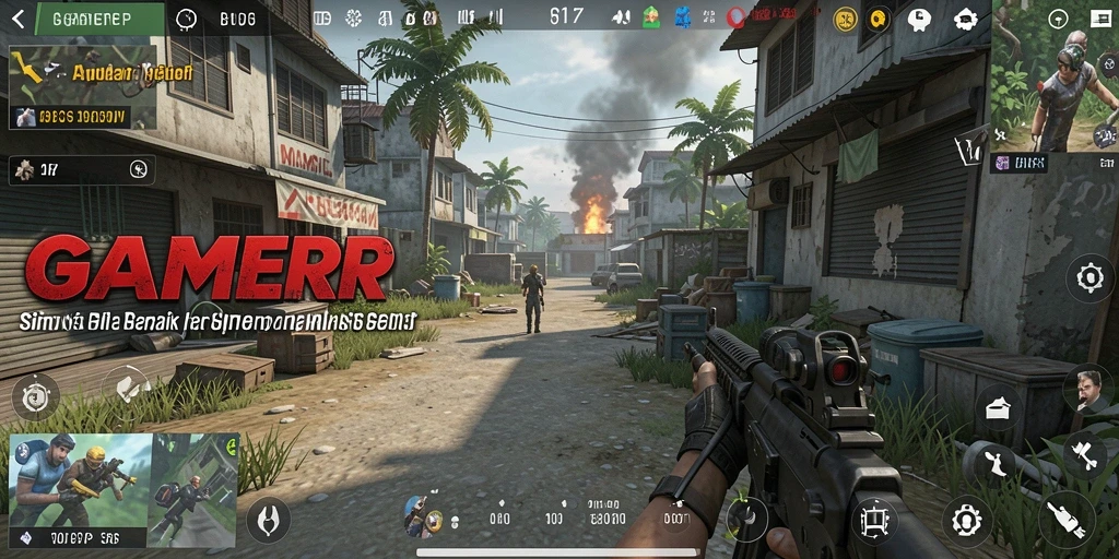 Tampilan menarik dari gameplay GAMERP yang realistis dan mendetail.