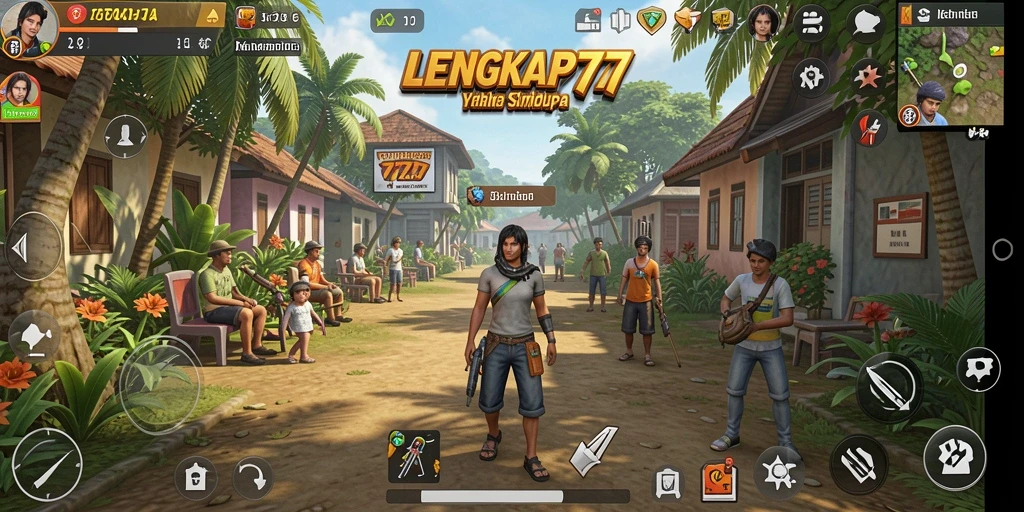 Tangkapan layar gameplay LENGKAP777 yang intens dan penuh aksi.