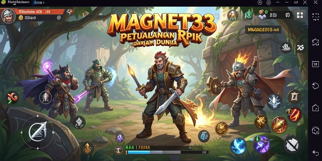 Tangkapan layar menunjukkan gameplay seru dalam <strong>MAGNET33</strong> yang penuh aksi.