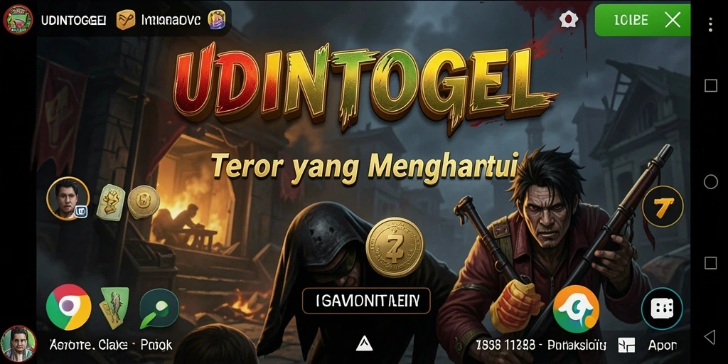Tampilan menegangkan dari gameplay <strong>UDINTOGEL</strong> yang penuh kegelapan.